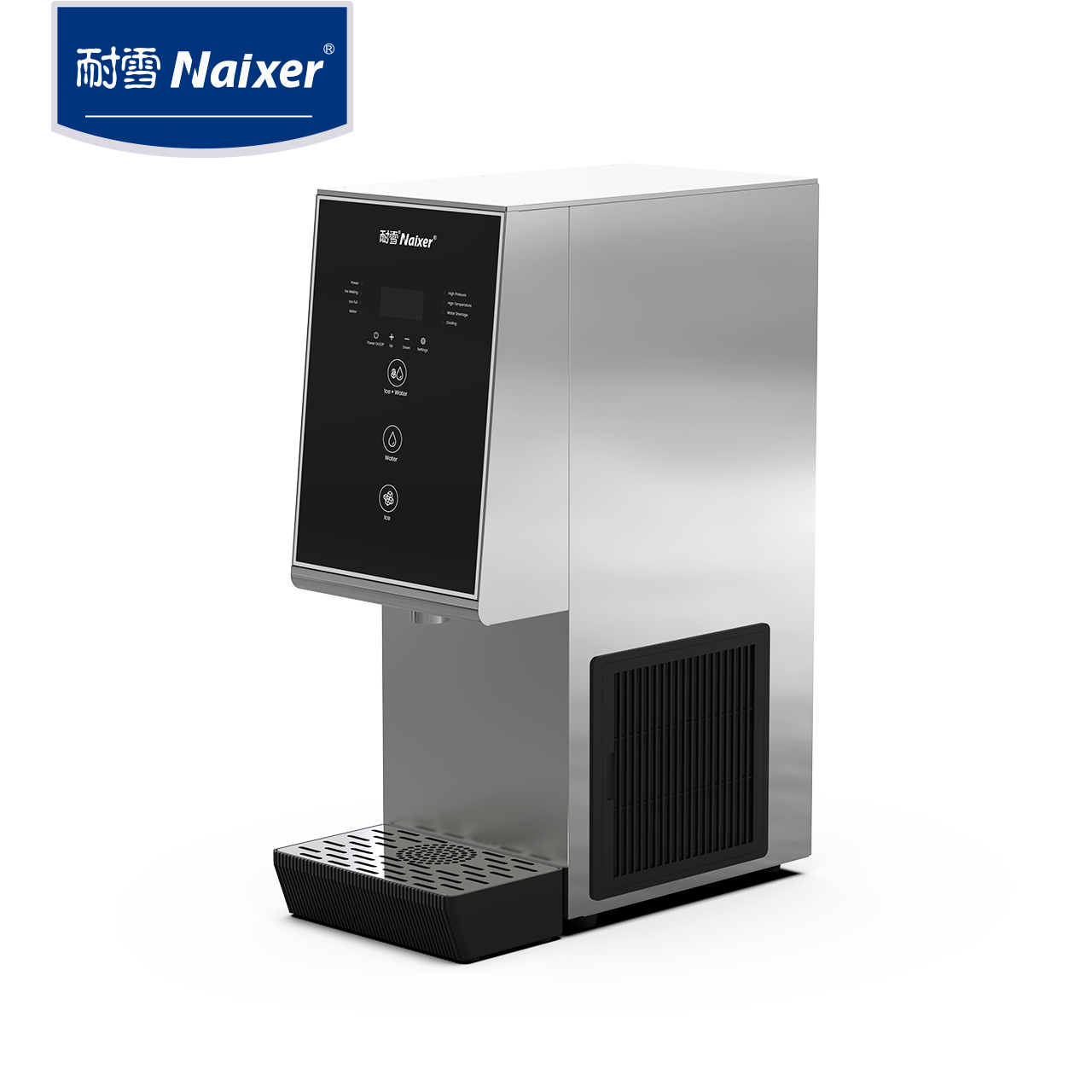 Naixer | KL-60 | Nugget Ice Maker | Air-cooled | 60kg/24h