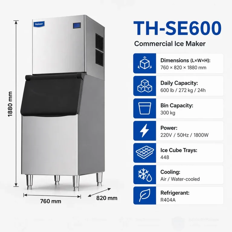 TH-SE600-crescent-cube-ice-maker