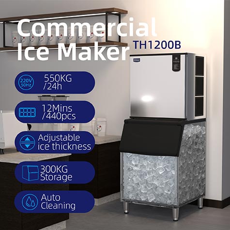 TH1200B-full-cube-ice-machine