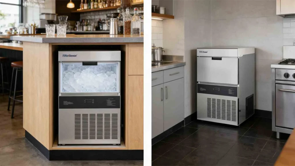 square ice maker machine