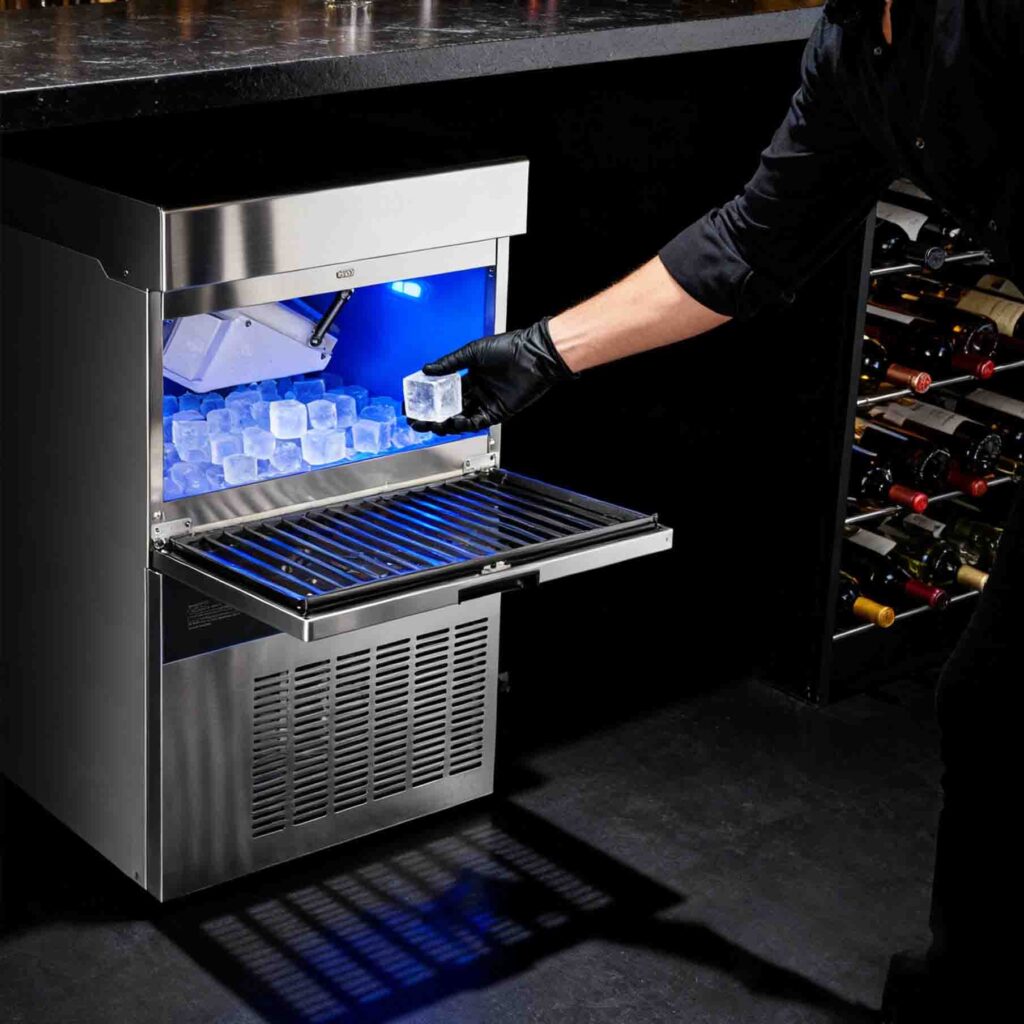 under counter ice maker machine