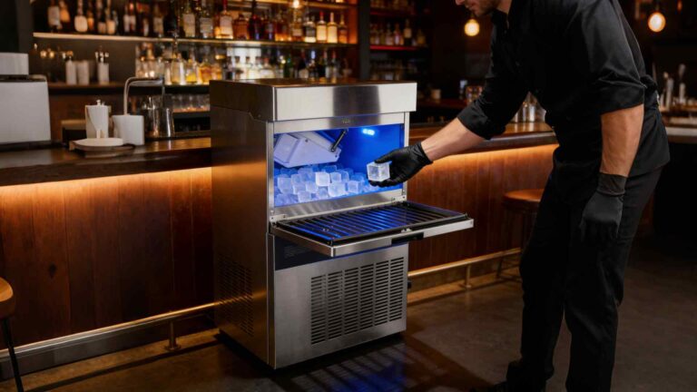 Unmaintained Ice Machine How to Clean Commercial Undercounter Ice Machine