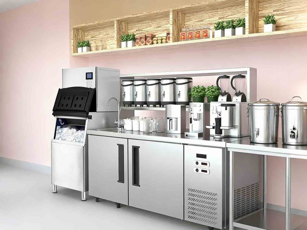Bubble Tea Shops Ice Maker Machines