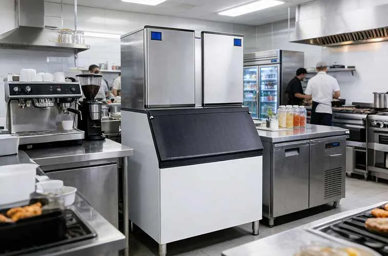 SE-700 crescent cube ice machine