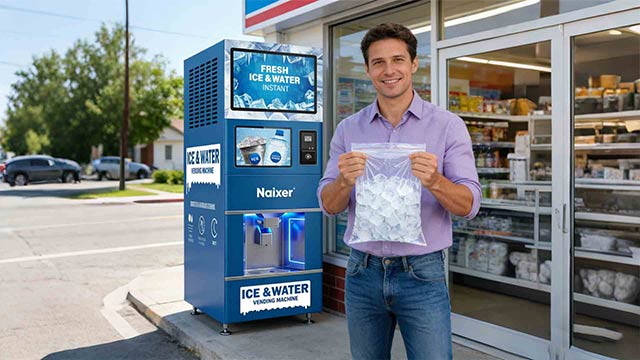 ice & water vending machine business