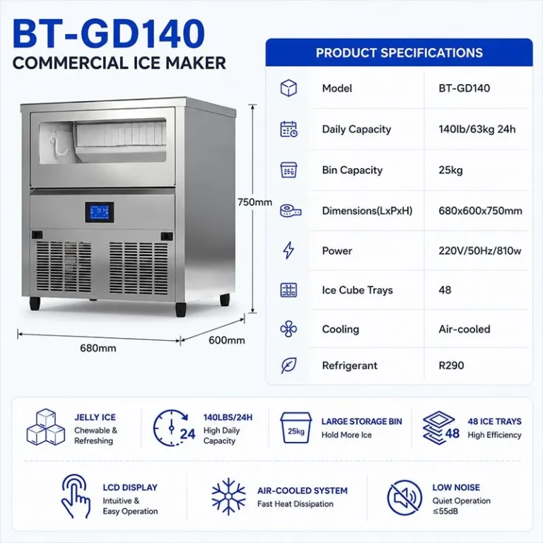 BT-gd140-commercial-ice-machine