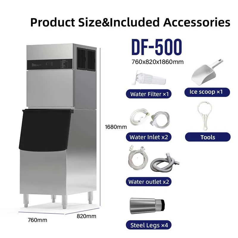 DF-500-square-icemachine-size