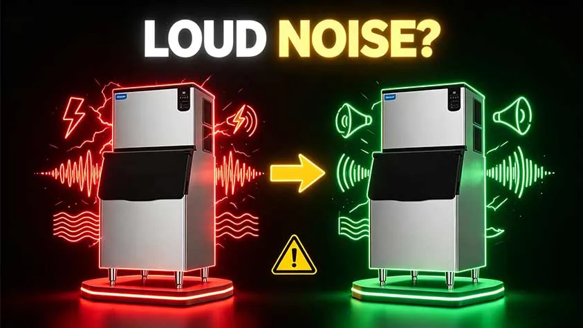 why is my ice maker making noise