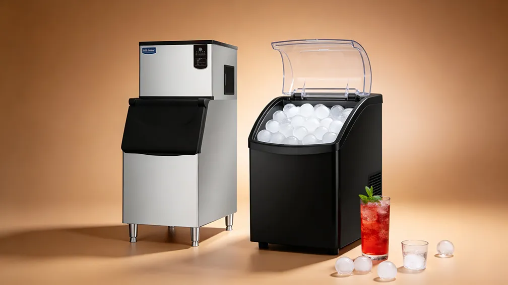 What Is the Difference Between an Ice Maker and an Ice Machine