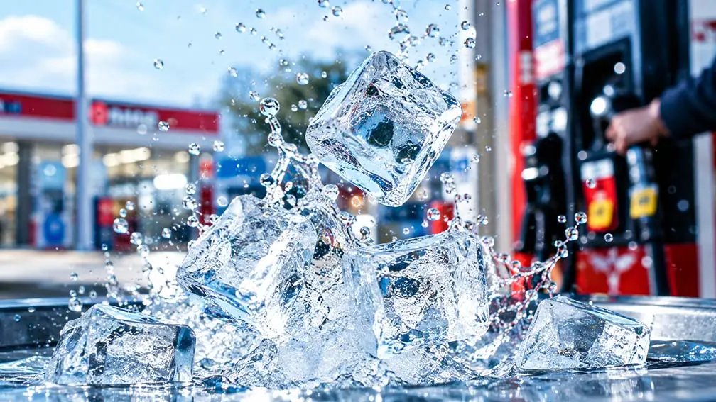 Is Gas Station Ice Safe to Drink